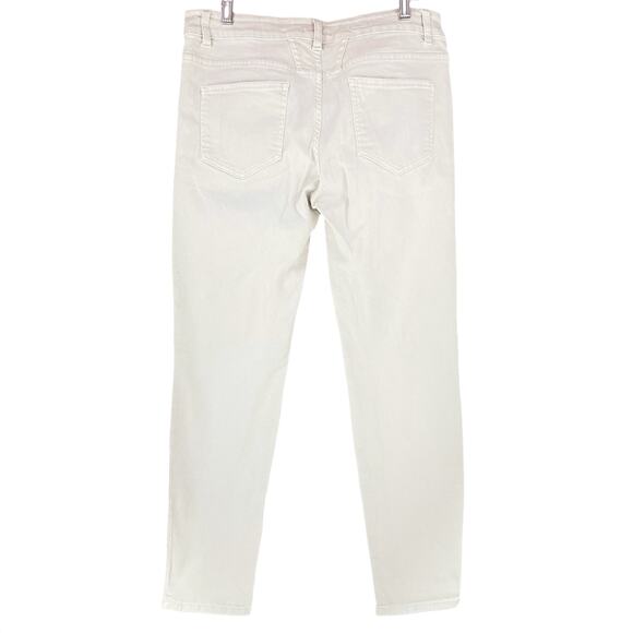 CLOSED Baker Mid-Rise Slim Ankle Jeans in Light Beige/Cream Size 29 - Picture 5 of 10